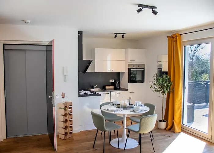 Noblenest Penthouse - Dachterrasse - Offenes Bad *