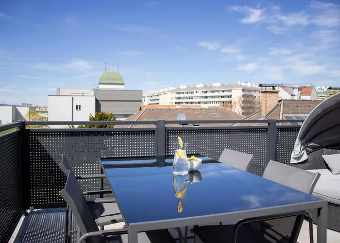 Apartamento Noblenest Penthouse - Dachterrasse - Offenes Bad Viena