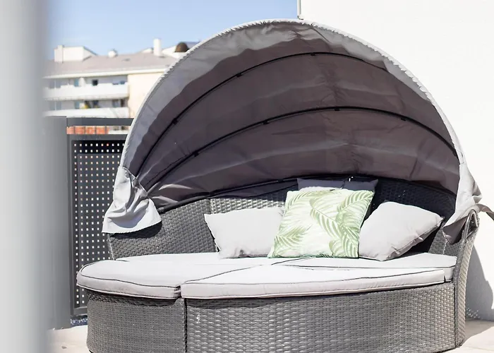 Apartamento Noblenest Penthouse - Dachterrasse - Offenes Bad *
